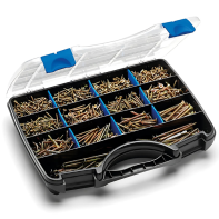 Coffret PRO vis VBA têtes fraisées 2008 pièces