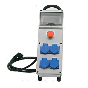 Coffret de chantier 4 prises monophasé