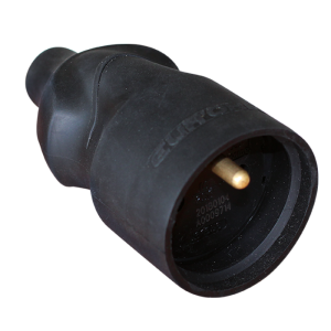 Prise femelle 2 pôles + Terre 16 A 230V caoutchouc