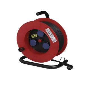 Enrouleur H07RNF 3x2,5 mm² avec disjoncteur intégré