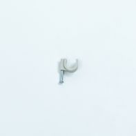 Attache câble rond standard-gris