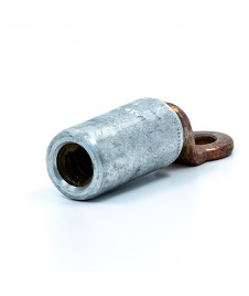 Cosse bi-métal aluminium/cuivre fût long