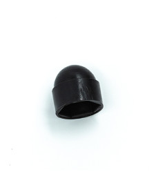Cache écrou hexagonal en PEHD noir