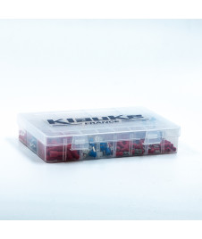 Coffret plastique d’assortiment de cosses et fiches préisolées à sertir (230)