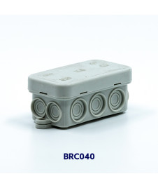 Boite de dérivation avec embouts