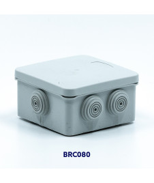 Boite de dérivation avec embouts