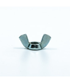 Ecrou à oreilles zingué blanc