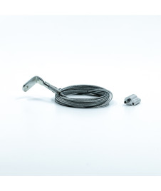 Kit verrou + filin avec équerre 90°