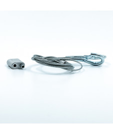 Kit verrou + filin avec 2 mousquetons