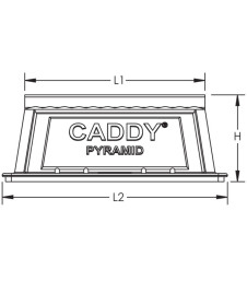 Support de chemin de câble en terrasse
