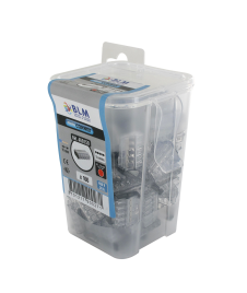 Borne de connexion compacte pour fils rigides de 1 à 2,5mm2