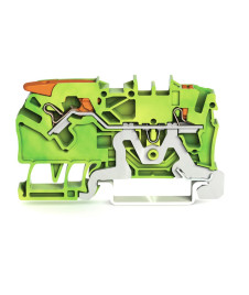 Borne WAGO de passage avec levier 2 conducteurs 2,5 mm²
