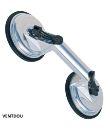Ventouse double en métal