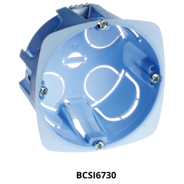Boîte-cloison-sèche-Ø-67-mm-hauteur-30-mm